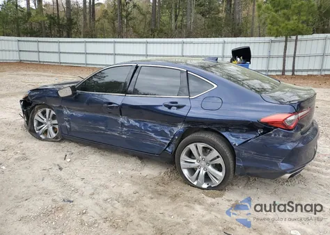 2021 Acura Tlx Technology из США, поврежденный, VIN 19UUB5F41MA004868